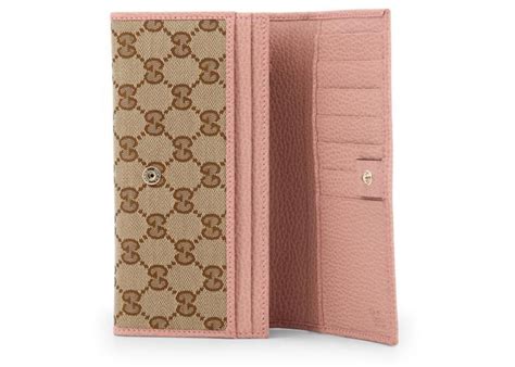 Gucci GG Emblem continental wallet